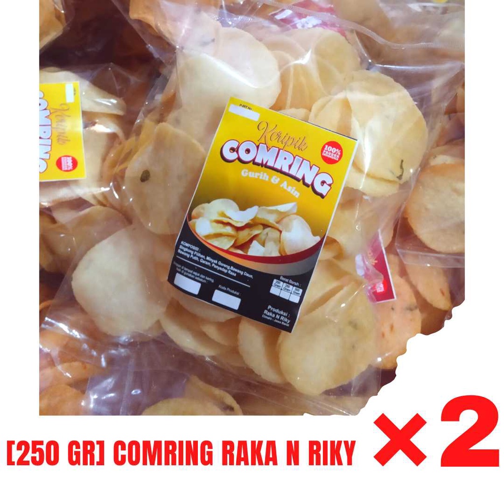 

[TWIN PACK] KERIPIK COMRING RAKA N RIKY