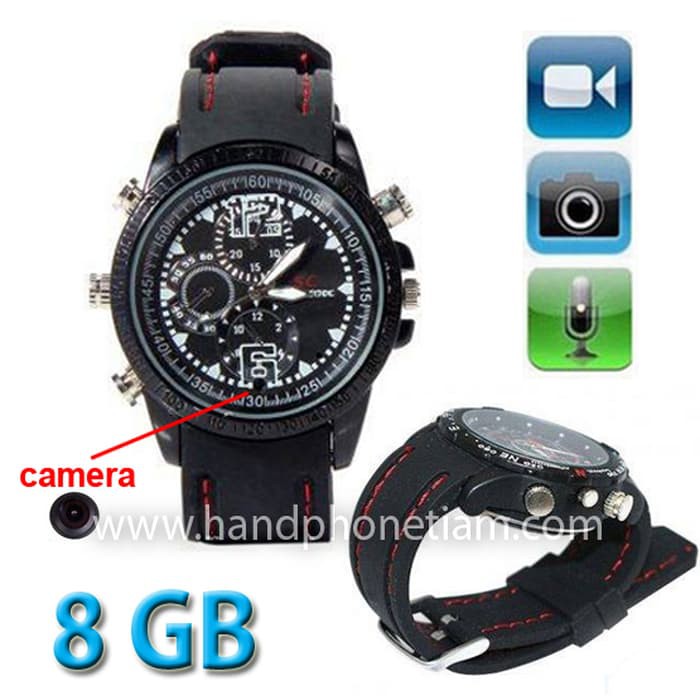 MUST HAVE Spy Camera Jam Tangan / Spy Watch Camera TERBARU