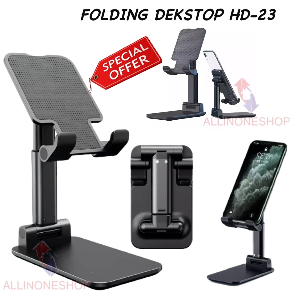 LIFTABLE FOLDABLE FOLDING DEKSTOP / STAND HP / DUDUKAN HP / FOLDING HP / TATAKAN HP