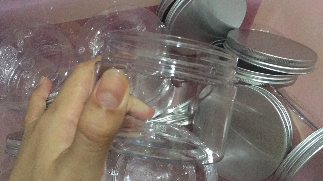 Botol Toples 250ml Makanan Snack Kering Ringan Botol Toples Plastik Jar Madu Sambal Selai