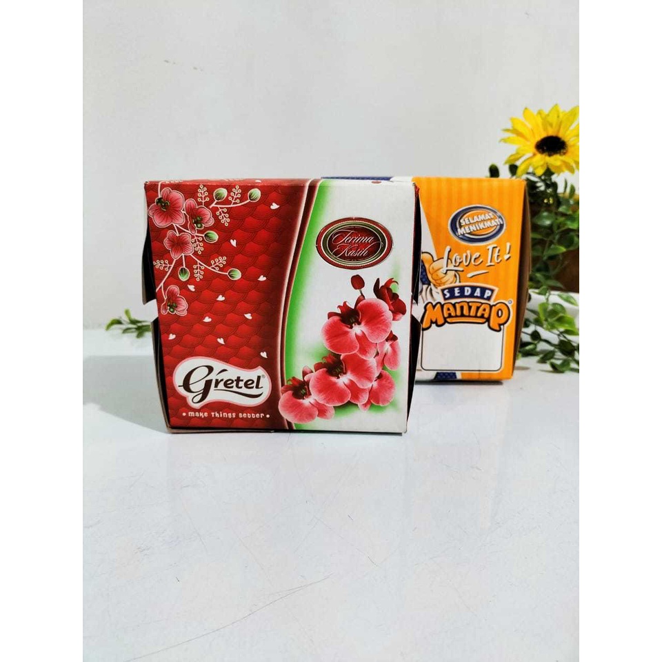 

Kardus Snack/Kardus Nasi/Makanan GS Gretel/GS Sedap Mantap