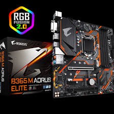 MOTHERBOARD GIGABYTE B365M AORUS ELITE LGA 1151 DDR4 B365 USB 3.1 MOBO MAINBOARD