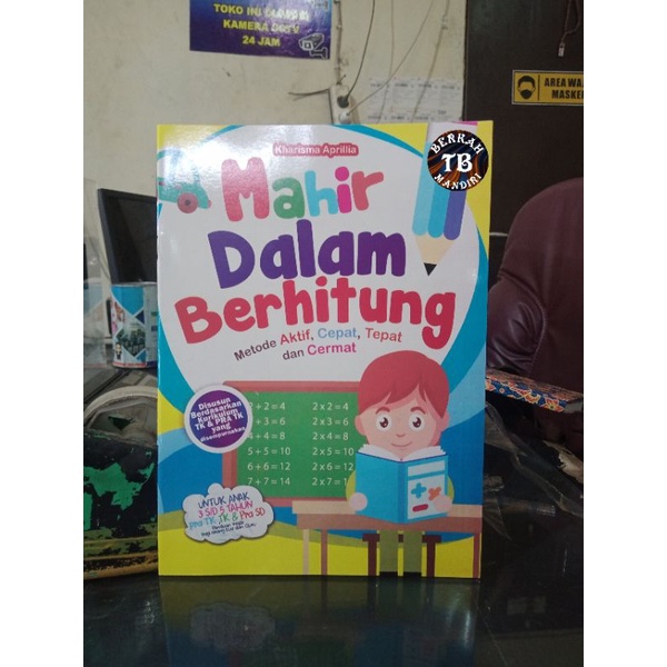 Buku Mahir Dalam Berhitung (21×29cm)