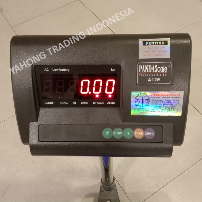 Timbangan Barang Digital 75kg 100kg / Bench Scale A12E 30cm x 40cm