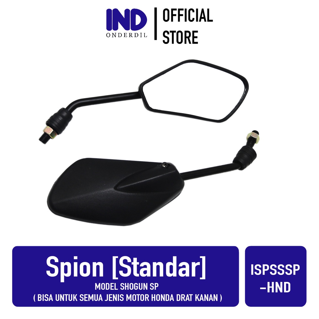 Jual Spion Sepion Kaca Mirror Cermin Standart Standar Model Shogun Sp Untuk Semua Motor Honda