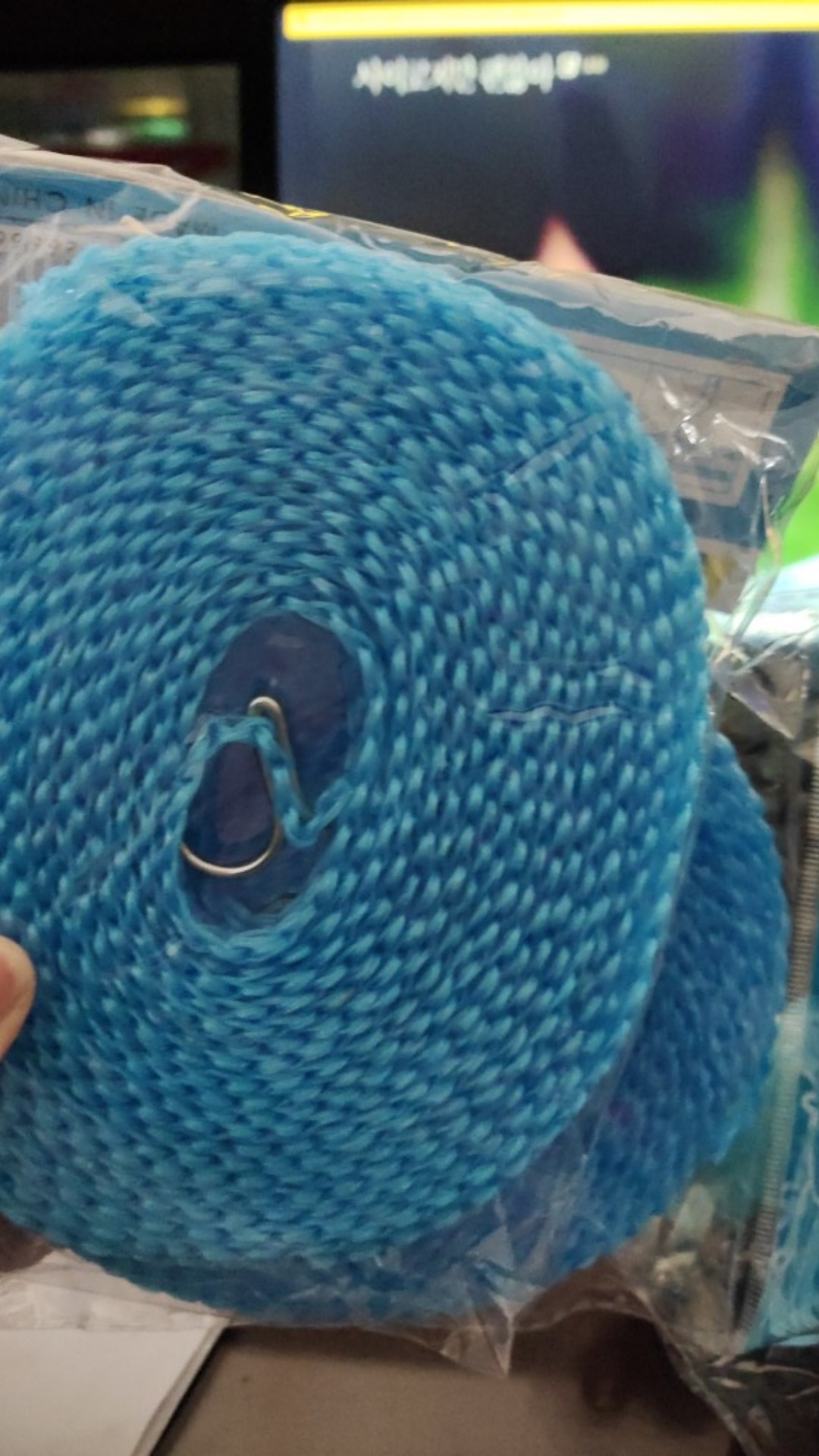 Tali Jemuran Baju Praktis 5 Meter / Tali Jemuran Laundry / Tali Gantungan Jemuran 5 Meter Import -a1