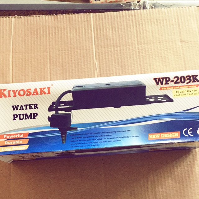 Pompa Aquarium + Tempat Wp-203K KIYOSAKI