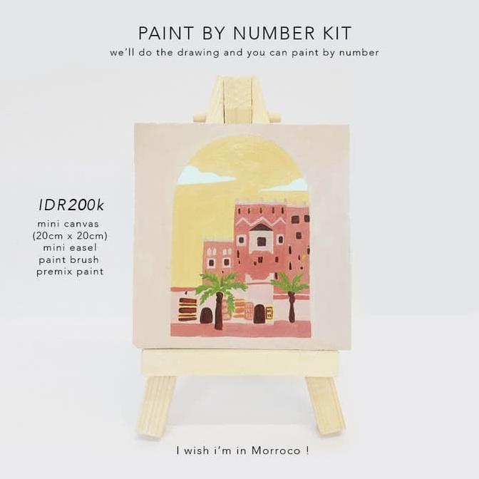 

Paint By Number Kit / Coloring Kit / Mewarnai