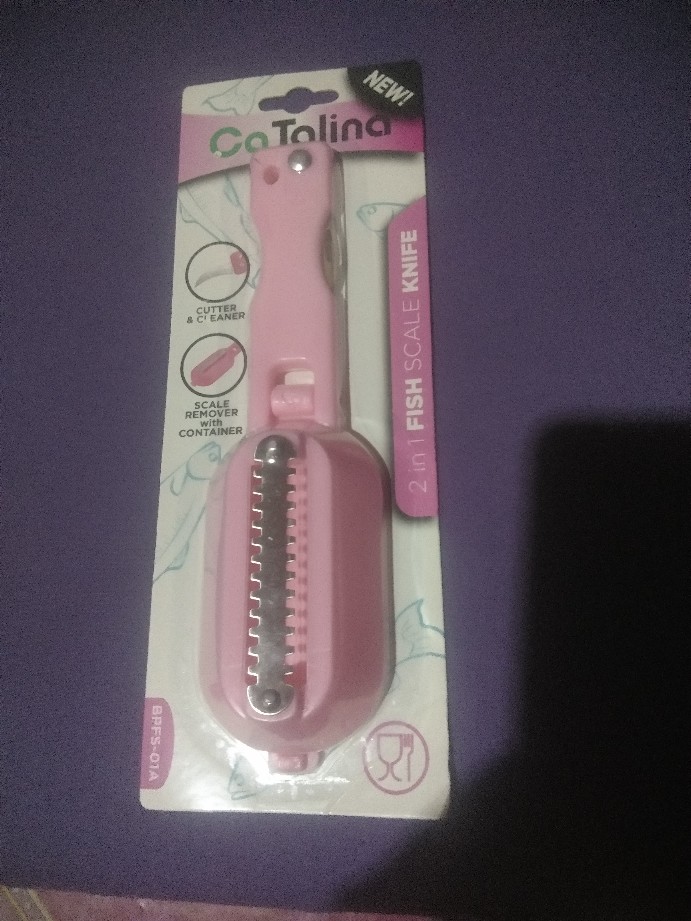Catalina 2 In 1 Fish Scale Knife  Bpfs 01a | Pisau Ikan Skala 2 In 1