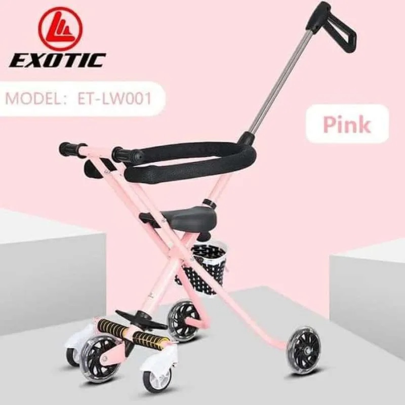 Stroller Anak Kereta Dorong Bayi Exotic Stroller LW001 Mini Trike