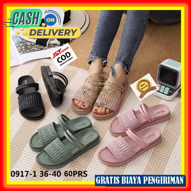 Sendal Selop Jelly Wanita Kekinian Sandal Jelly Murah Wanita Kekinian Sendal Slop Cewek Karet Terbar
