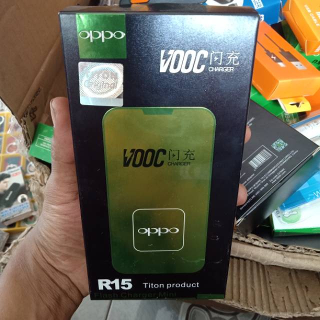 Travel charger oppo R15 vooc REAL OPPO REALME