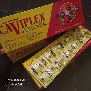 Jual CAVIPLEX Vitamin B, C, D3, Zinc (1 STRIP/10 TABLET) Indonesia ...