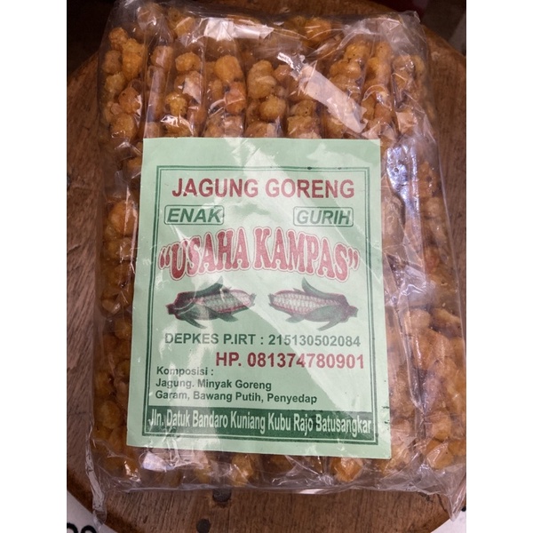 

JAGUNG GORENG USAHA KAMPAS 400g 30pcs