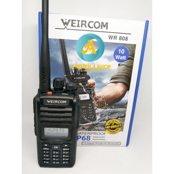 Ht weircom wr 808 vhf waterprof original