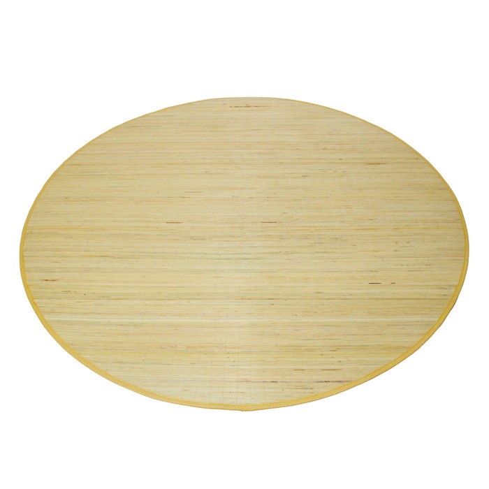 Tikar - 200Cm Tikar Rotan Saburina Bulat Gulung, Karpet Lampit Rotan