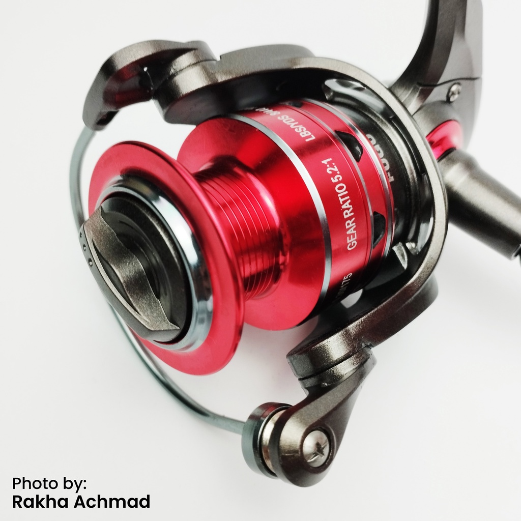 Reel Pancing Fugu Mizuki 3000 (Red/Gold)