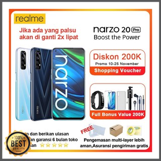 Realme Narzo 20 Pro 8/128 RAM 8GB ROM 128GB Garansi Resmi ORI Handphone