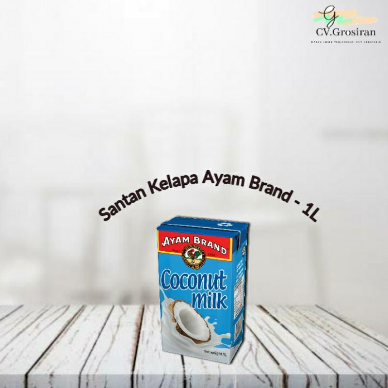 

Santan Kelapa Ayam Brand - 1Liter