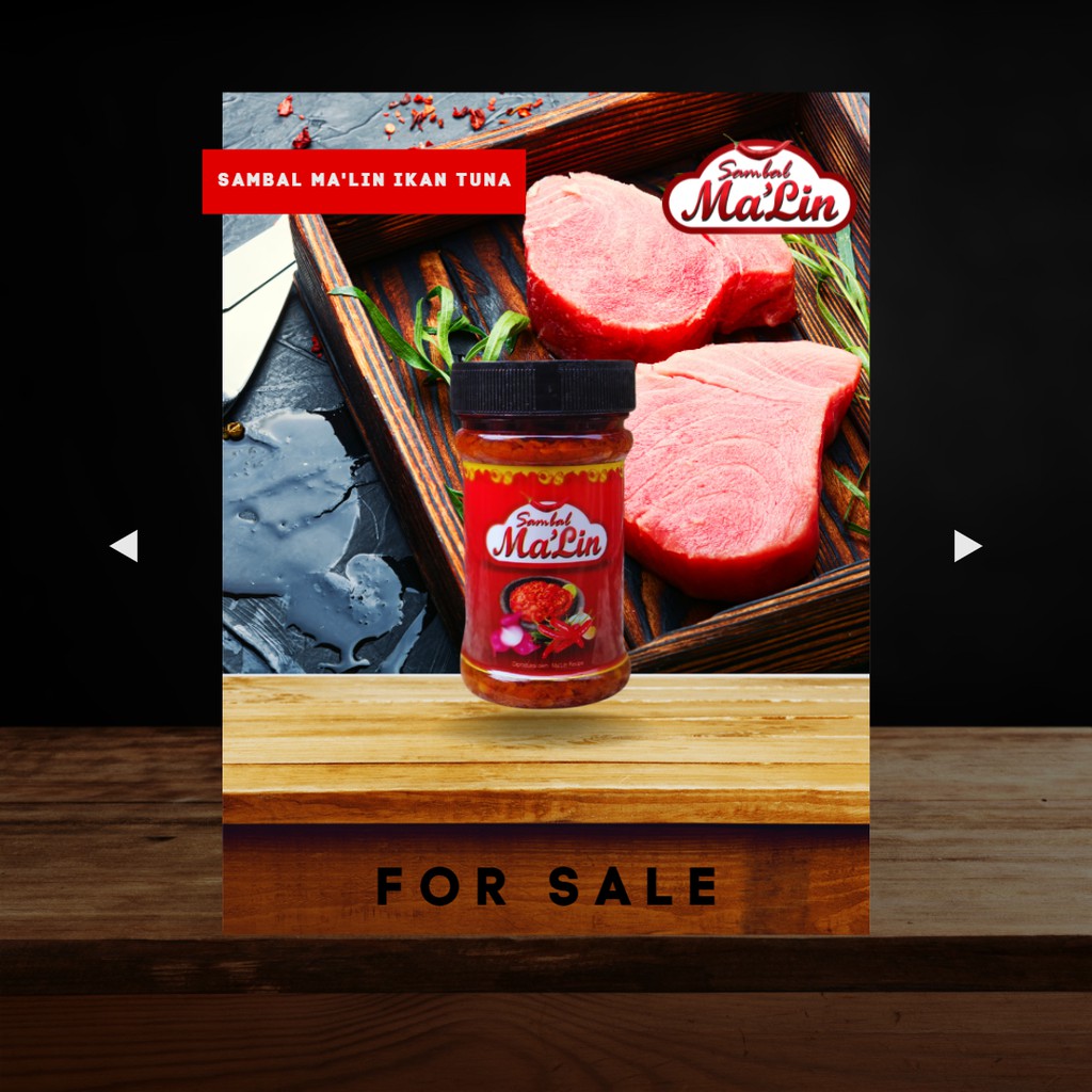 

Sambal Ikan Tuna Ma'Lin Netto 150 Gram