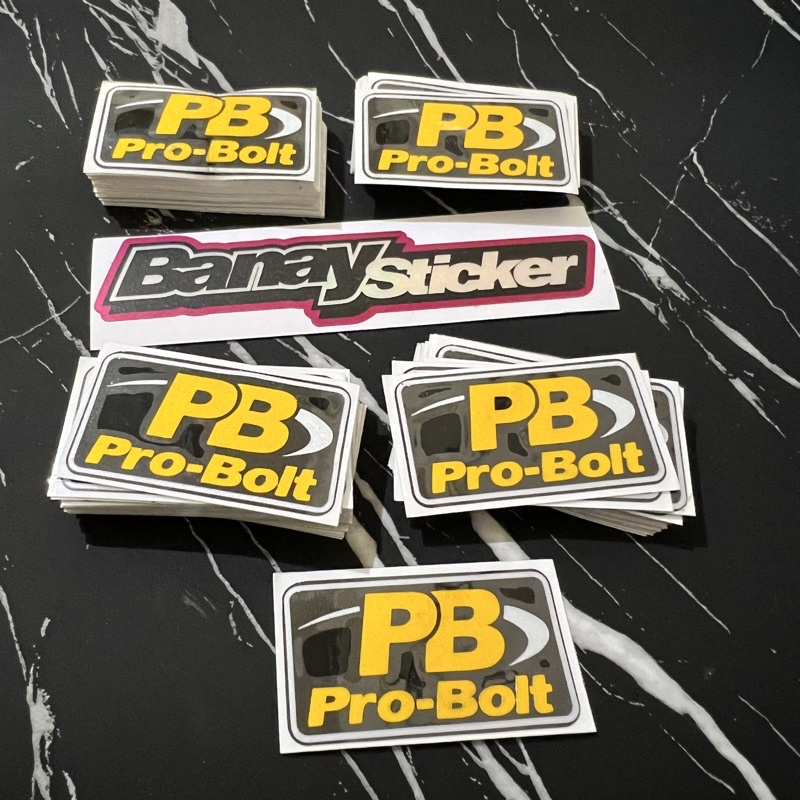 STICKER PB PROBOLT PRO-BOLT CUTTING