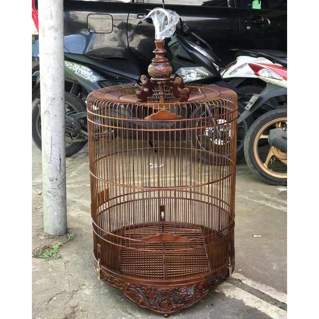 sangkar burung murai, sangkar ukir murah, sangkar murai no2