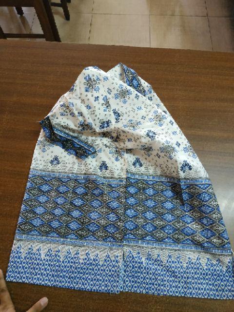 Bswart Batik Hrb026 Kenongo Hem Pendek Padi Pekalongan M L Xl Batik Pria Murah Modern Grosir