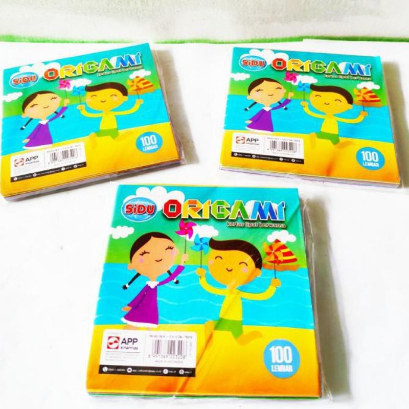 Kertas Lipat Origami Sidu 12 x 12 (100 lembar)