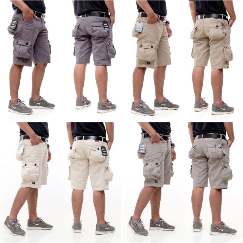 Celana Cargo Pendek Original √  Celana Cargo Pendek √ Celana Casual Pria √ Celana Cargo Pria
