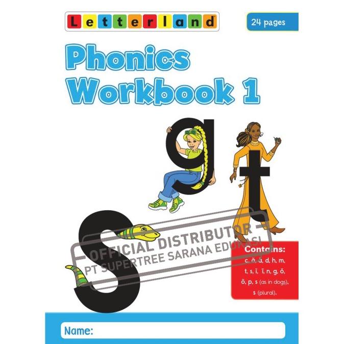 

Buku Pelajaran Bahasa Inggris Tk/Letterland Phonics Workbooks 1-6