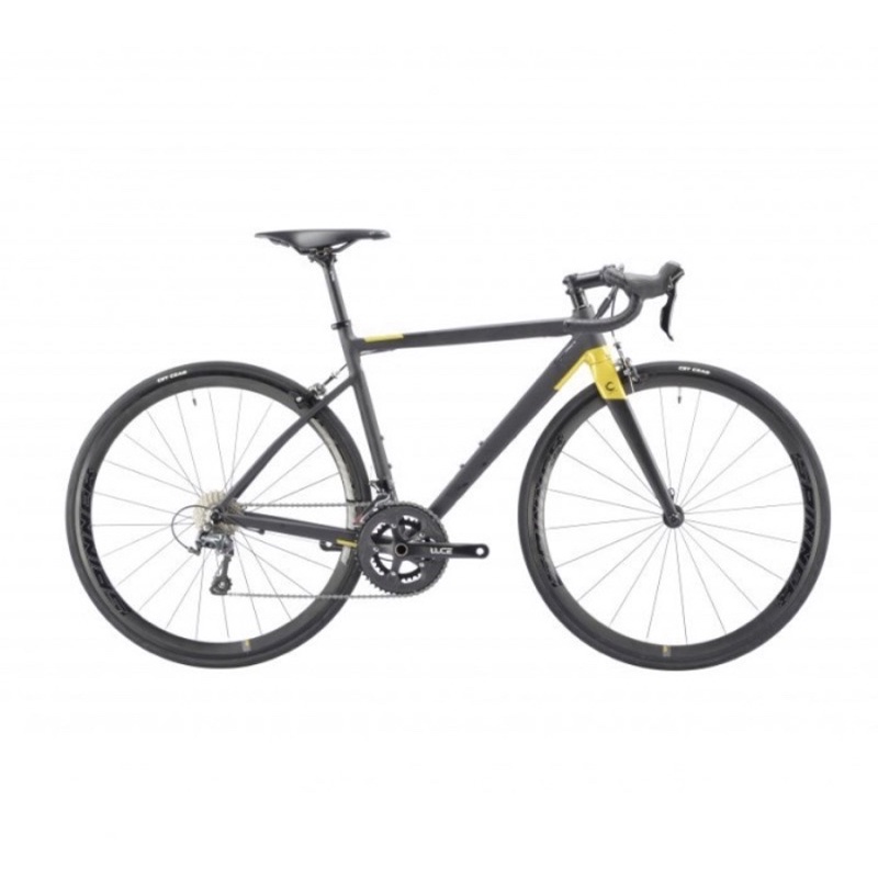 SEPEDA BALAP ROADBIKE ELEMENT CURVED 700c BLACK SHIMANO TIAGRA 20 SPEED FORK CARBON