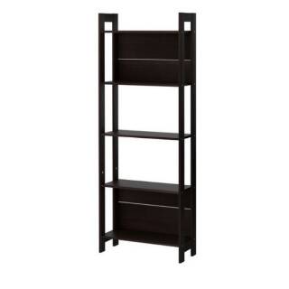  IKEA  LAIVA Rak  Buku  62x165cm Warna Hitam Coklat Shopee  