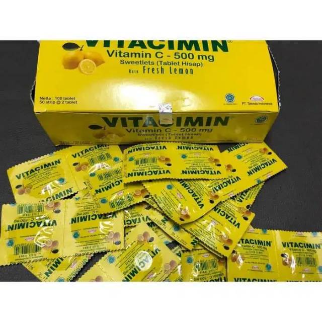 Vitacimin c tablet hisap