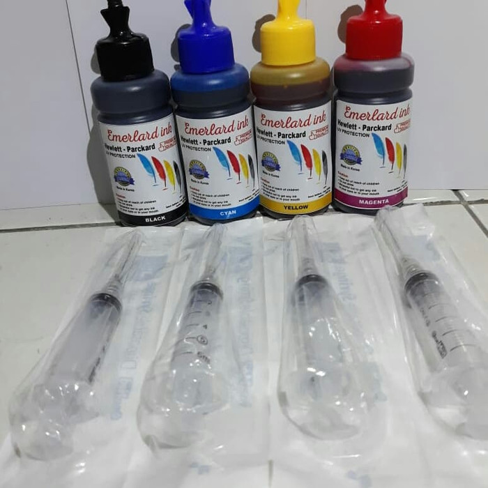 

s40dhts Promo Paket Tinta Hp 2135 3635 1515 1112 3635 + Suntikan 4Pcs E57Dtgfe