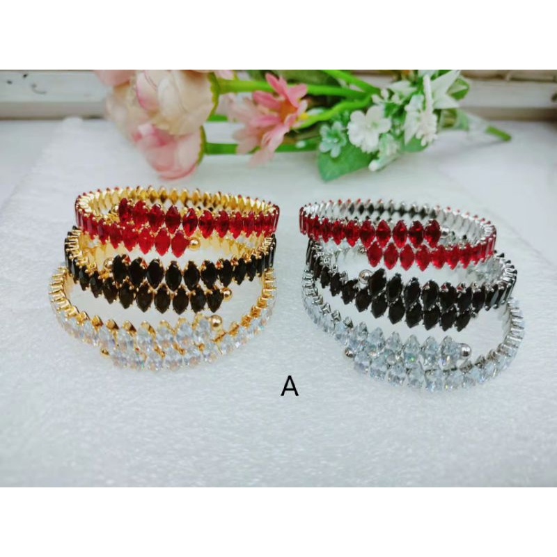 Gelang Xuping Permata Lapis Emas  A,B