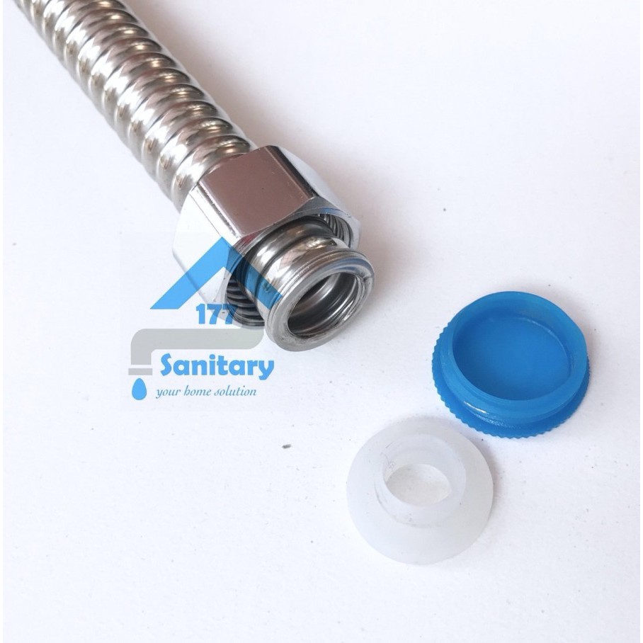 Fleksibel Kaku Hot Cold 80 Cm Stainless Murah AG - Selang sambungan air panas dingin flexible hose