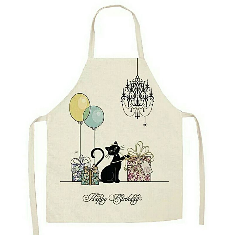 Apron celemek masak 47 x 38 cm clemek anak kecil koki chef clemek masak waiter apron waiters