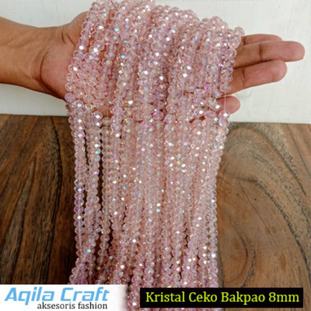 Keistal ceko bakpao 8mm (golongan pink)