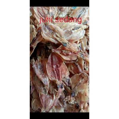 

Sotong/ juhi / cumi sedang kering asli Pontianak