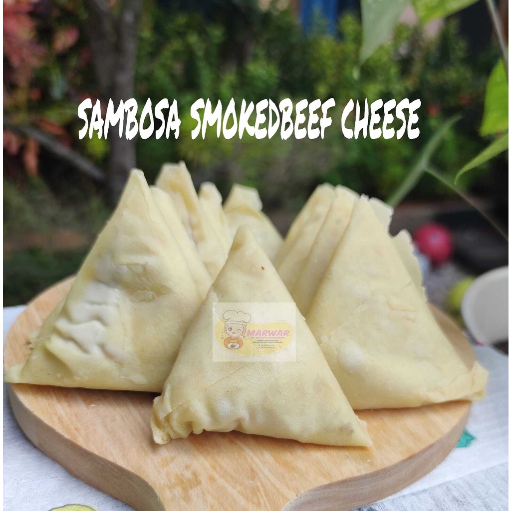 

Sambosa smokedbeef and cheese by_Marwar