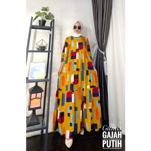 Gamis gajah putih