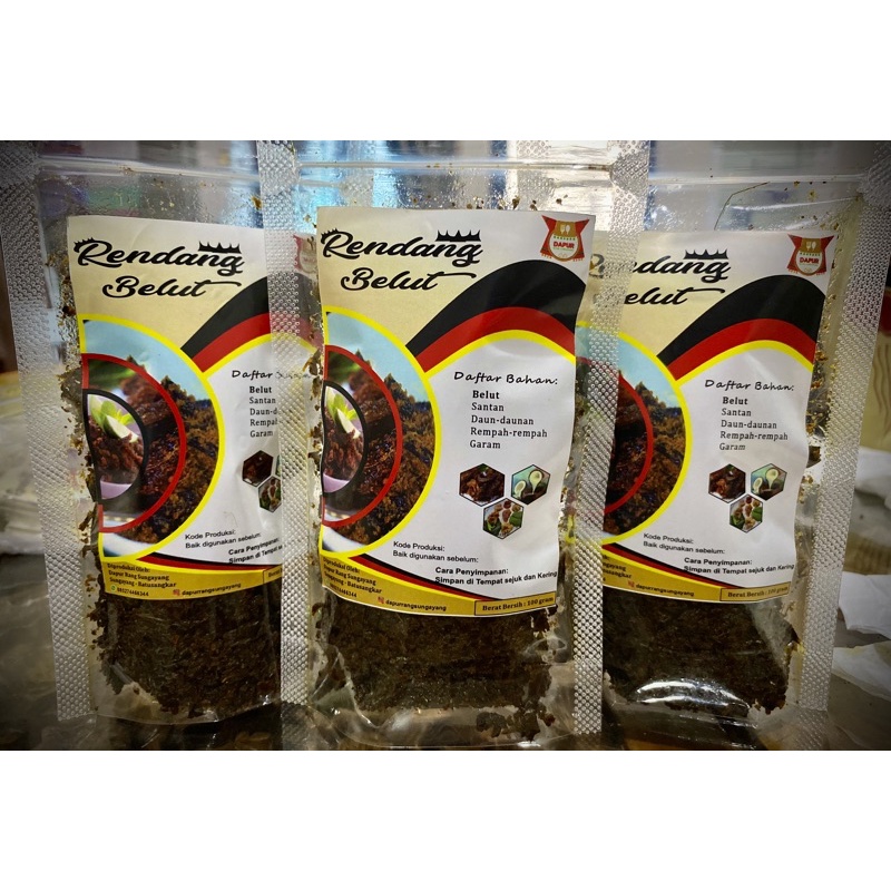 

rendang belut
