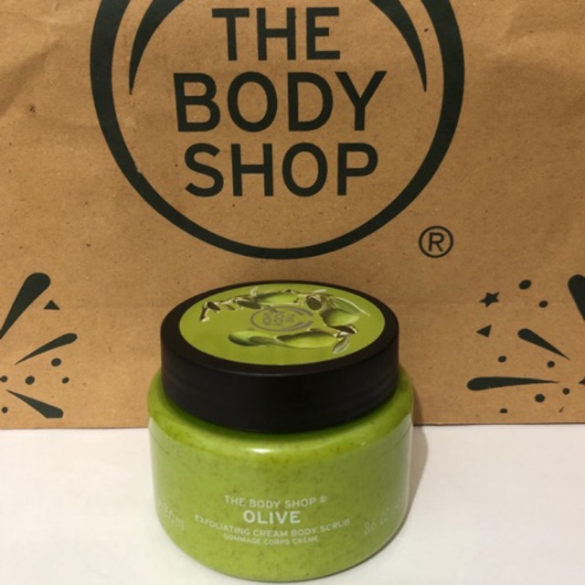 Body Shop Olive Body Scrub 200Ml Harga