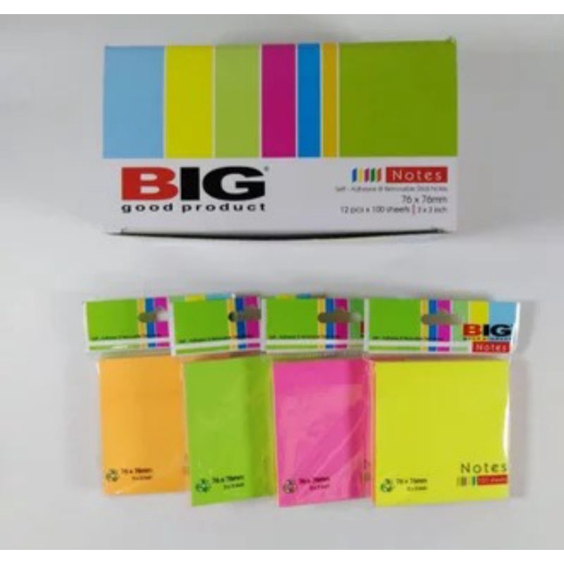 

BIG STIKER MEMO/STIKER NOTES (76×76mm)