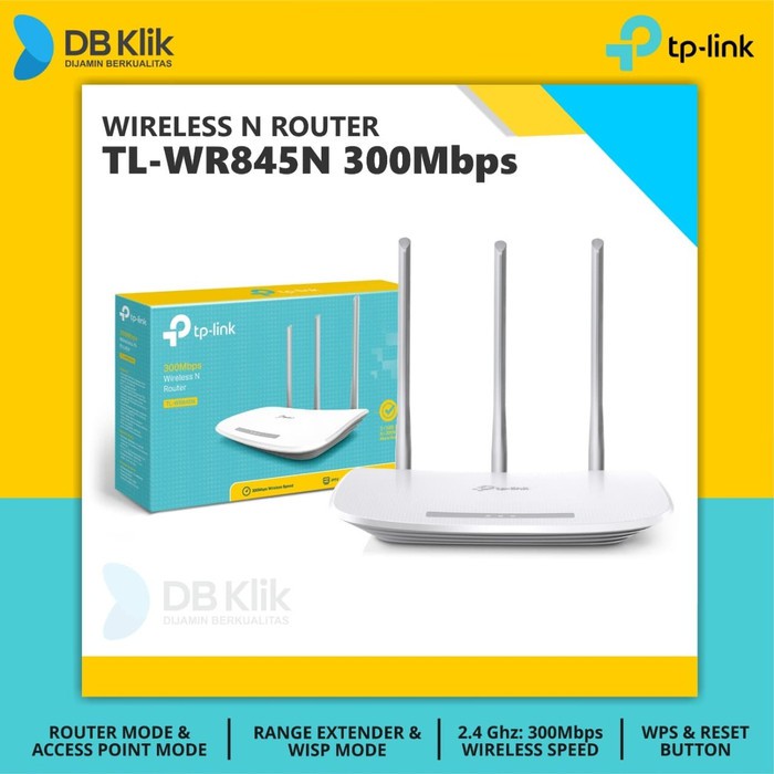 Wireless N Router TP Link TL-WR845N 300Mbps ( Router TPLink TL WR845N )