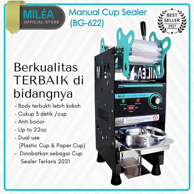 Cup Sealer Milea BG-622 / Penyegel Gelas Minuman