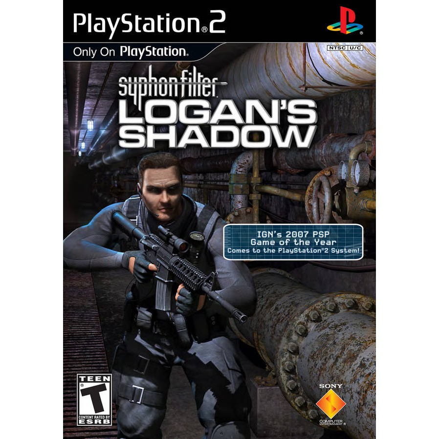 DVD Kaset Game PS2 Syphon Filter Logan's Shadow