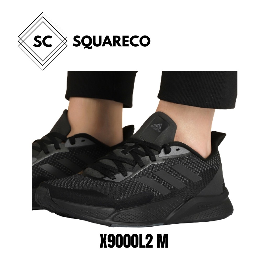 SEPATU RUNNING PRIA SPORT ADIDAS ORIGINAL X9000L2 M EG4899 HITAM