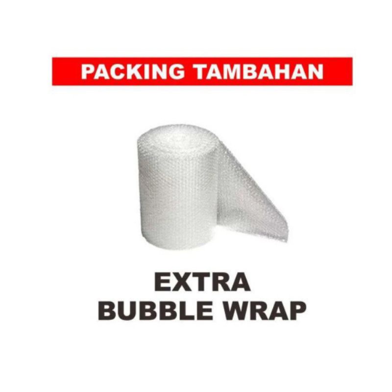 

extra bubble warp agar packingan aman