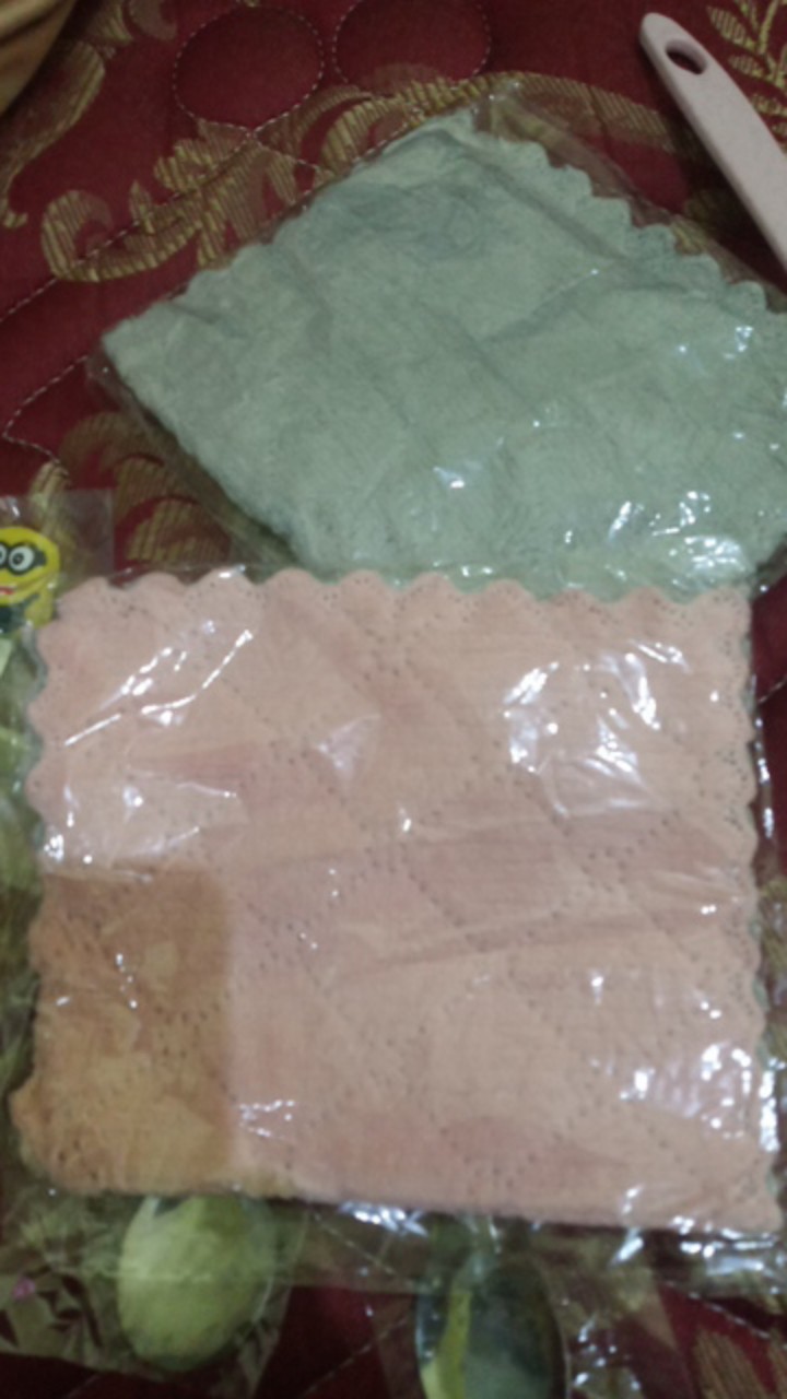 Kain Lap Dapur Microfiber Kain Lap Piring Anti Minyak Bahan Microfiber Lap Meja Anti Lengket